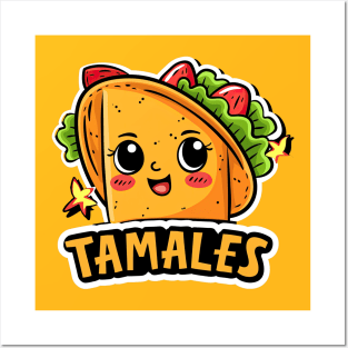 Mexican food lover tamales Posters and Art